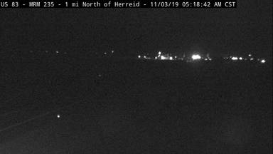 Herreid - 2 miles north of town along US-83 @ MP 235.7 - Camera Looking South - South Dakota
