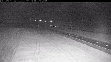 New Underwood - 5 miles west of town along I-90 @ MP 73 - Camera Looking East - South Dakota