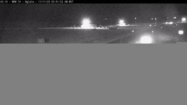Oglala - 13 miles west of town US-18 @ MP 74 - Camera Looking East - USA
