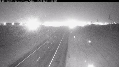 Sioux Falls - North of town along I-29 @ MP 85.3 - Camera Looking South - South Dakota