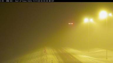 Sioux Falls - East of town along I-90 @ MP 402 - Camera Looking West - South Dakota