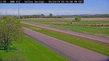 Valley Springs - Valley Springs - Camera Looking East - South Dakota