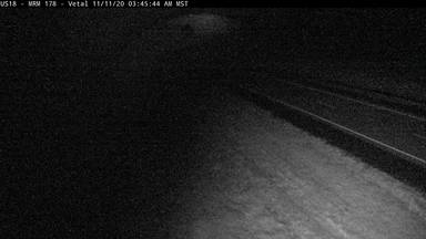 Vetal - 10 miles east of town along US-18 @ MP 178 - Camera Looking West - USA