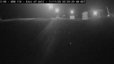 Wall - East of town along I-90 @ MP 111.5 - Camera Looking West - USA