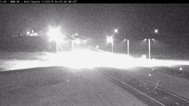 Dell Rapids - West of town along I-29 @ MP 98.4 - Camera Looking North - USA