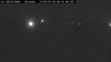 Miranda - 5 miles south of town at junction US-212 & SD-45 - Camera Looking West Zoom - South Dakota