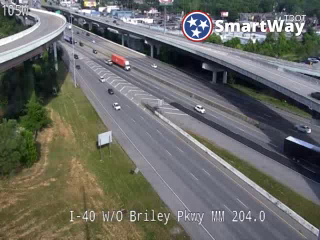 I-40 WB @ Briley Parkway (MM 204.02) (R3_105) (1515) - Tennessee