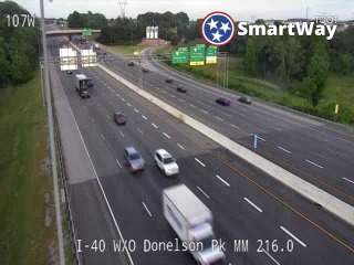 I-40 WB  w/o Donelson Pike (MM 216.36) (R3_107) (1517) - Tennessee