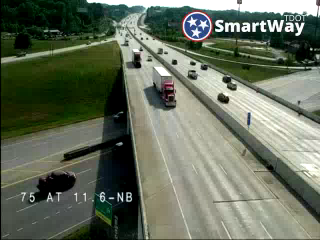 I-75 @ Ooltewah exit (1551) - Tennessee