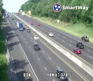 I-40 West @ 370.5 Mile Marker (1588) - Tennessee