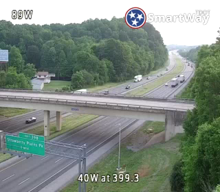 I-40 West @ 399.3 Mile Marker (1591) - Tennessee