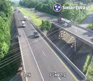 I-75 North @ 82.6 Mile Marker (1594) - Tennessee