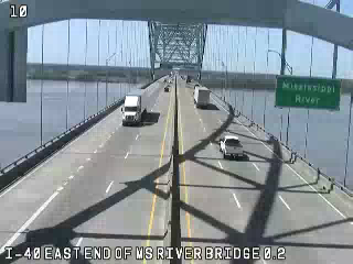 I-40 @ east end MS. River bridge (1315) - USA