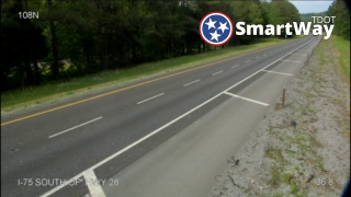 I-75 South of Hwy 28 (1386) - Tennessee
