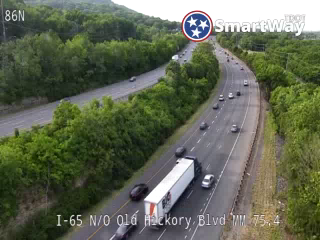 I-65 NB n/o Old Hickory Boulavard (Brentwood) (MM 75.30) (R3_086) (1845) - Tennessee