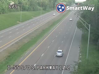 I-55 south of S. Pkwy. (1876) - Tennessee