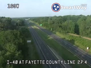 I-40 at Fayette County Line Mile Marker 27.2 (1927) - USA