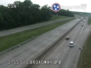 I-55 South of Broadway (2211) - Tennessee