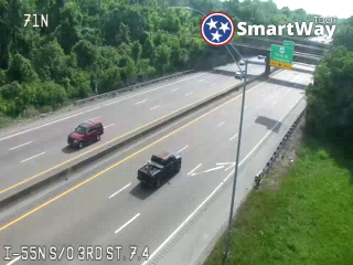 I-55 south of 3rd St. (2216) - Tennessee