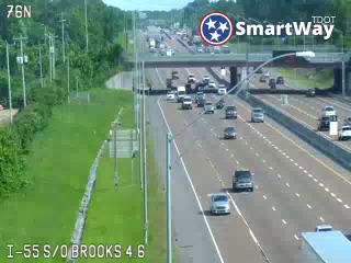 I-55 south of Brooks, US 51 Jct. (2221) - Tennessee