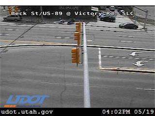 Beck St / US-89 @ Victory Rd / SR-186, SLC - USA
