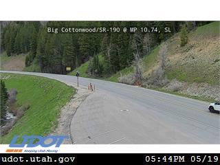 Big Cottonwood Canyon Rd / SR-190 @ Cardiff Fork / MP 10.74, SL - Utah