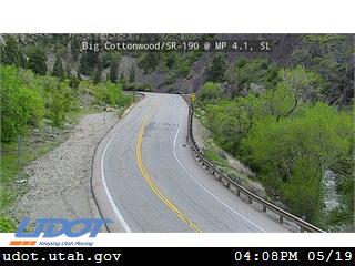 Big Cottonwood Canyon Rd / SR-190 @ Dogwood / MP 4.1, SL - Utah