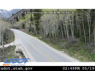 Big Cottonwood Canyon Rd / SR-190 @ Silver Fork / MP 12.54, SL - Utah