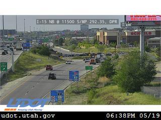 I-15 NB @ 11500 S / MP 292.35, DPR - Utah