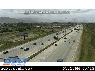 I-15 NB @ 1460 N / MP 267.19, PVO - Utah