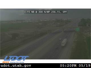I-15 NB @ 300 N / MP 256.15, SPF - Utah