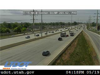 I-15 NB @ Center St / SR-114 / MP 265.62, PVO - Utah