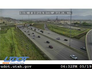 I-15 NB @ I-215 North Interchange / MP 313.28, NSL - Utah