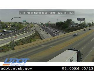 I-15 NB @ Riverdale Rd / SR-26 / MP 339.15, RDL - Utah