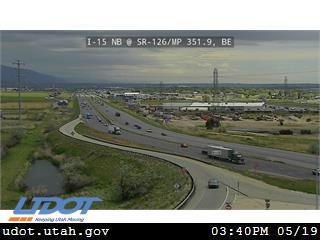 I-15 NB @ SR-126 / MP 351.9, BE - Utah