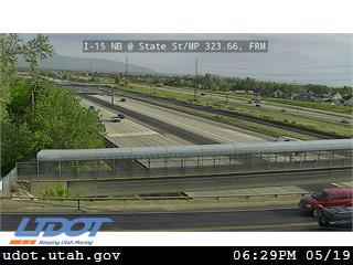 I-15 NB @ State St / MP 323.66, FRM - Utah
