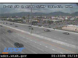 I-15 SB @ 4500 S / SR-266 / MP 301.65, MUR - Utah