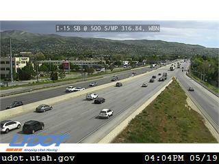 I-15 SB @ 500 S / SR-68 / MP 316.84, WBN - Utah