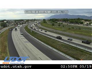I-15 SB @ 650 N / SR-103 / MP 335.89, CFD - Utah