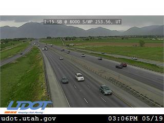 I-15 SB @ 8000 S / SR-164 / MP 253.56, UT - Utah