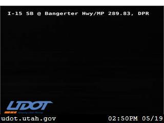 I-15 SB @ Bangerter Hwy / SR-154 / MP 289.83, DPR - Utah