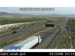 I-15 SB @ Beaver / MP 113.3, BV - Utah