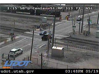 I-15 SB @ Center St / MP 313.73, NSL - Utah