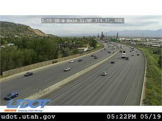 I-15 SB @ Main St / MP 314.31, NSL - Utah