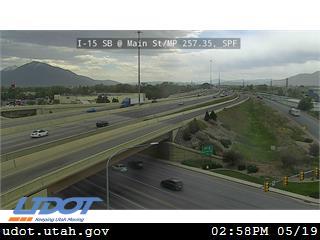 I-15 SB @ Main St / SR-156 / MP 257.35, SPF - Utah