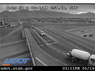 I-15 SB @ US-6 / MP 257.68, SPF - Utah