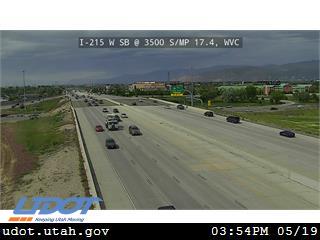I-215 W SB @ 3500 S / SR-171 / MP 17.4, WVC - Utah
