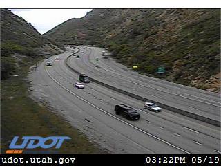 I-80 / Parley`s Canyon WB @ Chain Up Area West / MP 129.2, SL - Utah