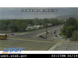 I-80 EB @ 700 E / SR-71 / MP 124.15, SLC - Utah