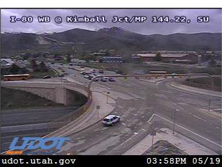 I-80 WB @ Kimball Jct / SR-224 / MP 144.22, SU - Utah